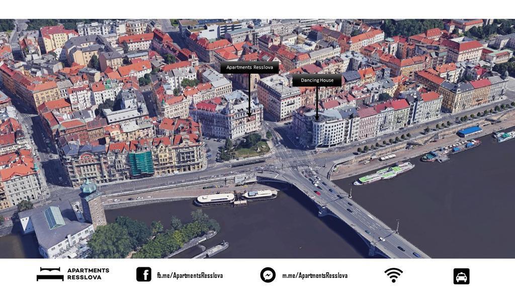 Apartments Resslova By The Dancing House Prague Exterior photo
